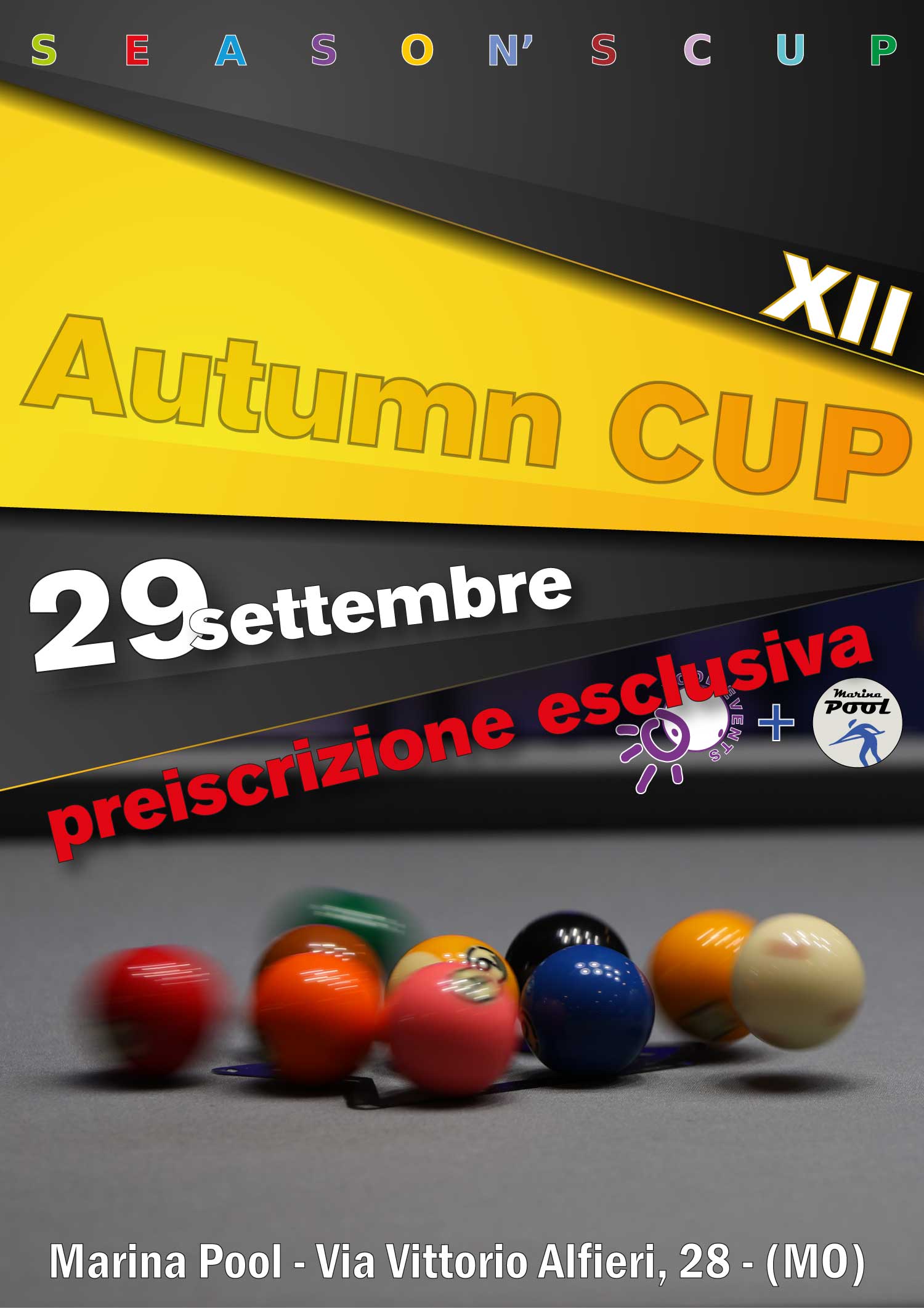 Autumn CUP XII - Preiscrizione esclusiva